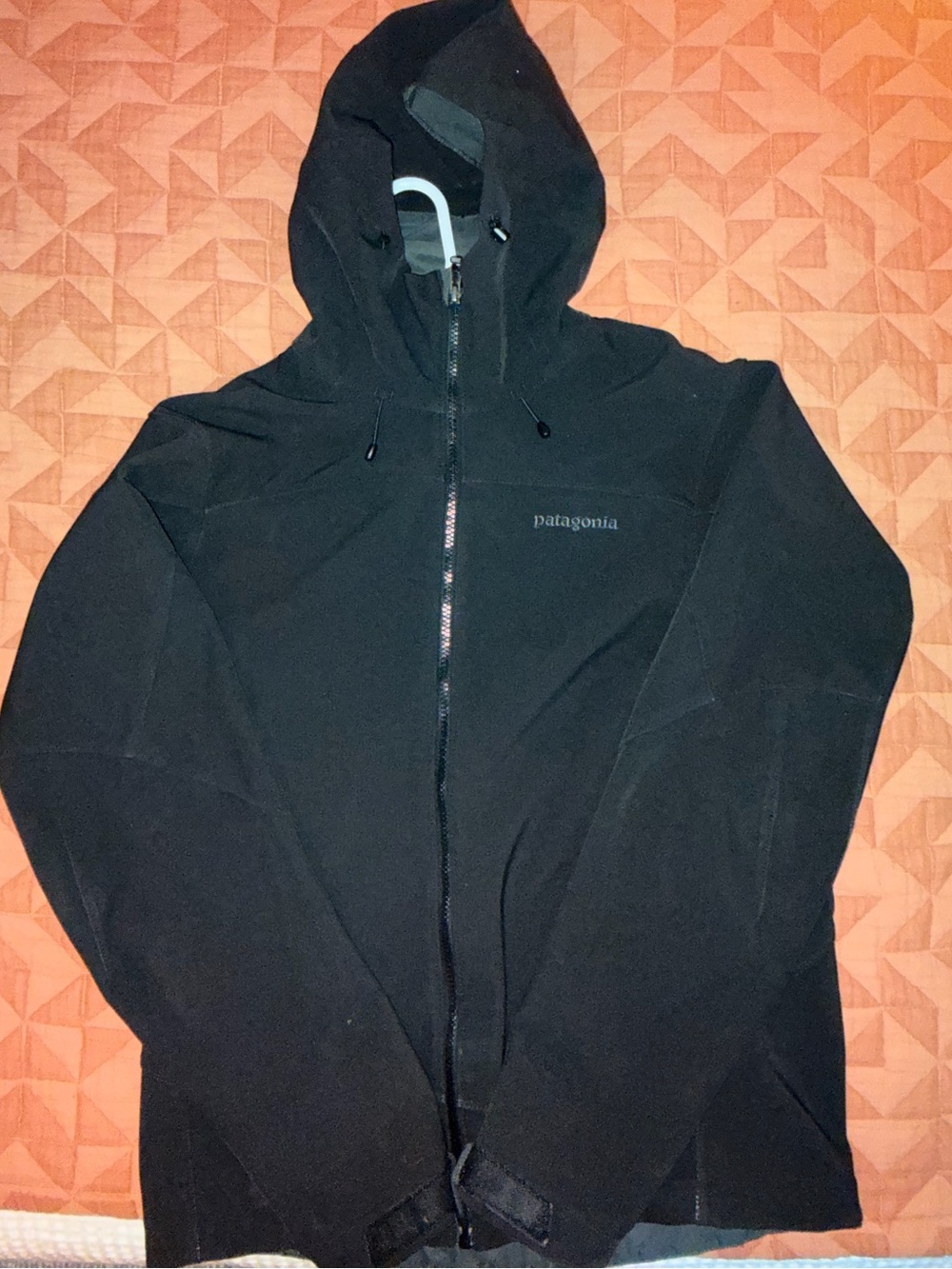 Patagonia Men’s Black Size M Hooded Jacket